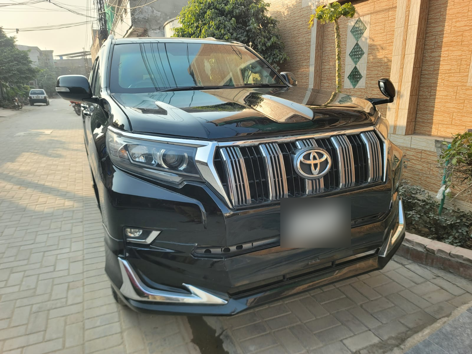 Toyota Land Cruiser Prado Armoured B6 (Black) Rent a Car in Lahore