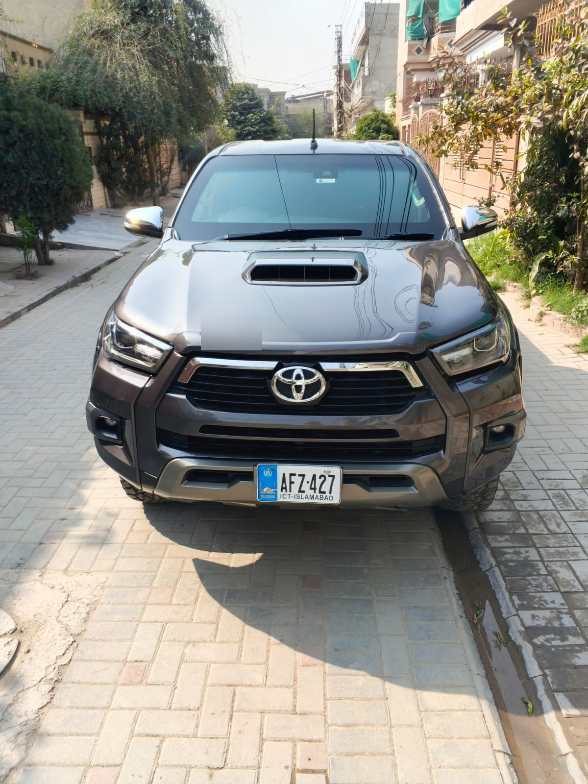 Toyota Hilux Revo Rocco (Grey) Rent a Car in Lahore